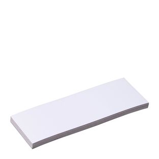 Zapisywalne etykiety magnetyczne null | 30 x 80 mm