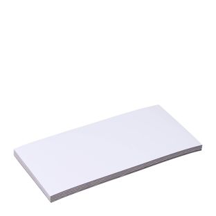 Zapisywalne etykiety magnetyczne null | 50 x 100 mm
