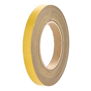 Kolorowa taśma magnetyczna 15 mm | żółty  | 10 m | 0.85 mm