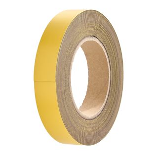 Kolorowa taśma magnetyczna 25 mm | żółty  | 10 m | 0.85 mm