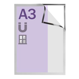 Ramka magnetyczna A3 Window Frame srebro 