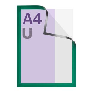 Ramka magnetyczna A4, magnetyczna zielony 