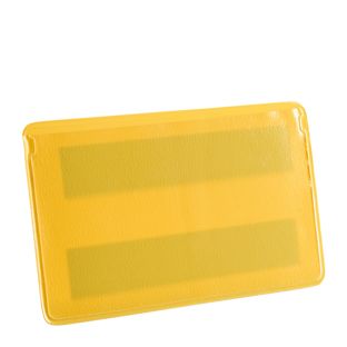 Kieszonki magnetyczne 100 x 60 mm  | żółty 