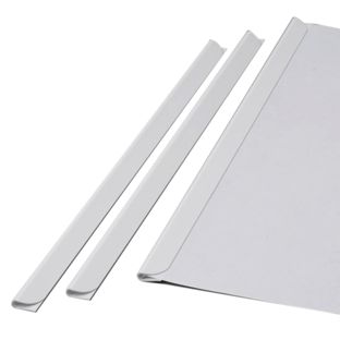 Listwy wsuwane A3, kolor biały, 3-4 mm 