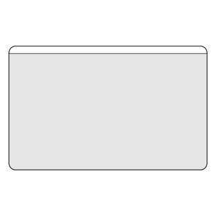 Kieszonki na wizytówki, samoprzylepne, folia PP, kolor przeźroczysty null | 115 x 72 mm