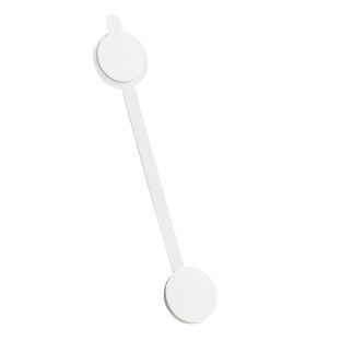 Wobbler reklamowy metalowy do trwałego mocowania etykiet, 90 mm 