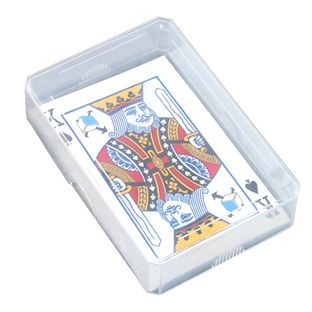 Pudełko na karty do gry 97 x 65 x 24 mm, podstawa + pokrywka 