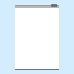 Woreczki z zamknięciem typu zip, folia PE 225 x 310mm | 60 µm