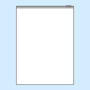Woreczki z zamknięciem typu zip, folia PE 480 x 640 mm | 70 µm