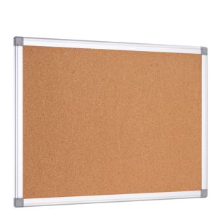 Tablica korkowa z aluminiową ramą 60 x 45 cm