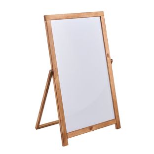 Tablica informacyjna ROOT z powierzchnią suchościeralną, drewno sosnowe 90 x 53 cm