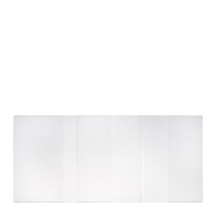 Okładki na książki i dokumenty 180 x 390 mm, kolor przezroczysty 
