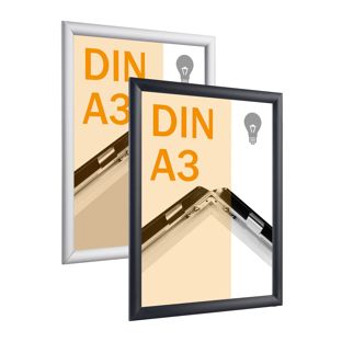Ramka zatrzaskowa LED, format A3 