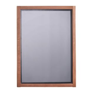 Tablica kredowa w drewnianej ramie MULTI, z tablicą kredową i magnetyczną ramą 