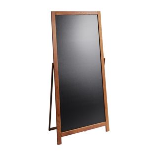 Ekspozytor tablicowy do zapisywania kredą, powierzchnia do zapisywania 440 × 1020 mm 