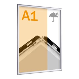 Ramka zatrzaskowa, aluminiowa, wodoodporna, null