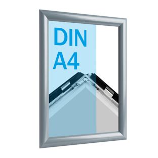Ramka zatrzaskowa, aluminiowa, A4 null | null | 25 mm