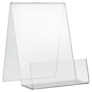 Akrylowe stojaki na książki 105 x 135 mm (A6) 