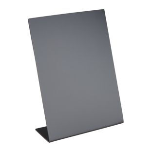 Tablice kredowe w kształcie L, czarne A5 - 148 x 210 mm  | pionowa 