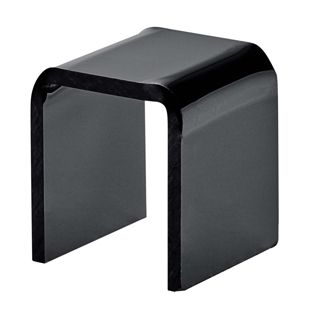 Stojak typu U, czarny 30 x 30 x 30 mm