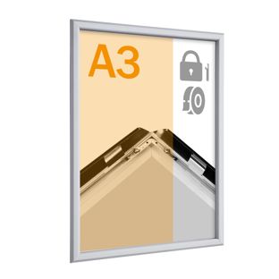 Ramka zatrzaskowa zabezpieczająca A3, 19 mm, samoprzylepna 
