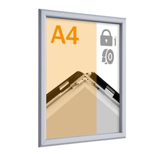 Ramka zatrzaskowa zabezpieczająca A4, 19 mm, samoprzylepna 