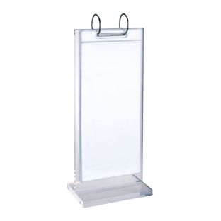 Uchwyt typu T FLIP z mechanizmem ringowym i kieszeniami PVC 1/3 A4