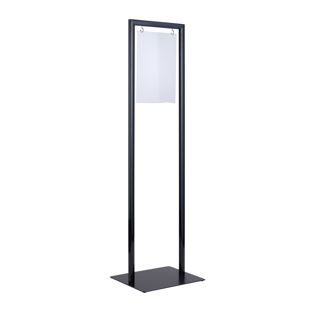 Stojak plakatowy Swing A4, czarny 
