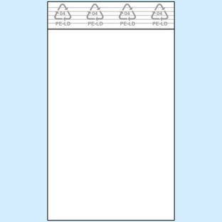 Woreczki strunowe, folia PE 50 µm | 40 x 60 mm 