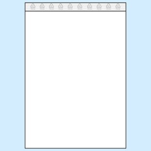 Woreczki strunowe, folia PE 50 µm | 400 x 500 mm 
