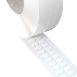 Kółka smoprzylepne, dwustronne, pianka akrylowa, grubość 1 mm 15 mm | 3000 szt