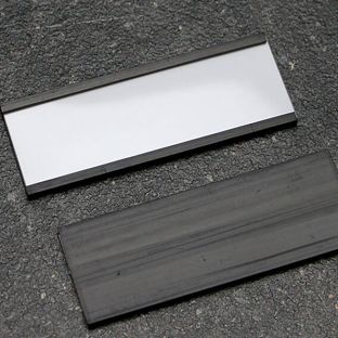 Profil magnetyczny do etykiet, profil C 40 mm | 120 mm | nie samoprzylepny 
