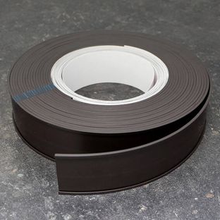 Profil magnetyczny do etykiet, profil C, na rolce 50 mm | w tym papier i folia ochronna  | 10 m