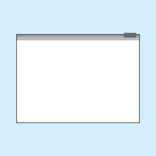 Woreczki z zamknięciem typu zip, folia PE 75 µm | 320 x 230 mm 