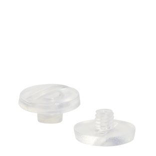 Plastikowe śruby introligatorskie, 3.5 mm | przezroczysty 