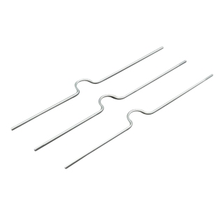 Zawieszki do kalendarzy, długość 100 mm, kolor srebrny 
