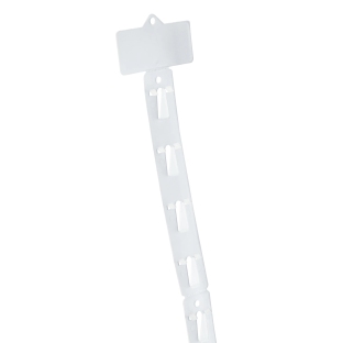 Strip, krawat, taśma z haczykami do zawieszania towaru 600 mm, 12 haczyków, zginany 