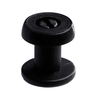 Nity plastikowe czarny  | 7.5 mm