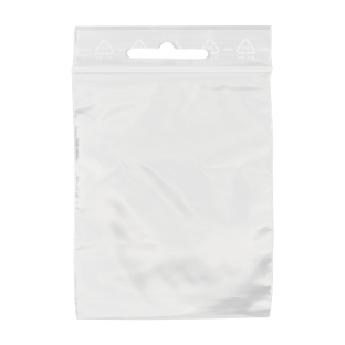 Woreczki strunowe z otworem typu euro, folia PE 50 µm | 180 x 250 mm 