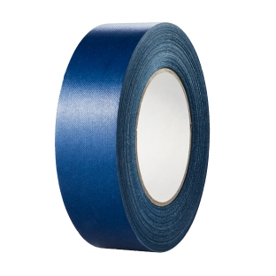 Taśma introligatorska grzbietowa w najlepszej cenie, specjalny papier, struktura lnu niebieski | 38 mm