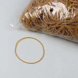 Gumki recepturki, kolor ecru 60 mm | 1.5 mm