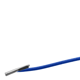 Gumki introligatorskie 190 mm z metalowymi zakuwkami, kolor niebieski 190 mm | niebieski