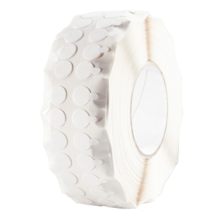 Kółka smoprzylepne, dwustronne, pianka akrylowa, grubość 0,5 mm 15 mm | 3000 szt