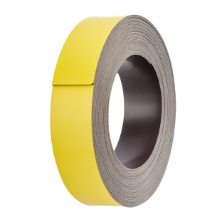 Kolorowa taśma magnetyczna 30 mm | żółty