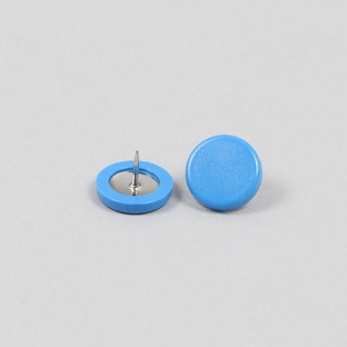 Pinezki, ø = 15 mm, kolor niebieski 