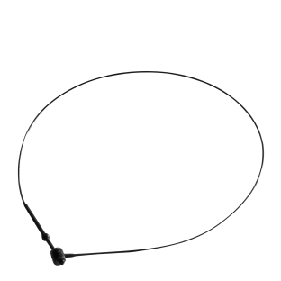 Plomba odzieżowa loop-pin 225 mm | czarny