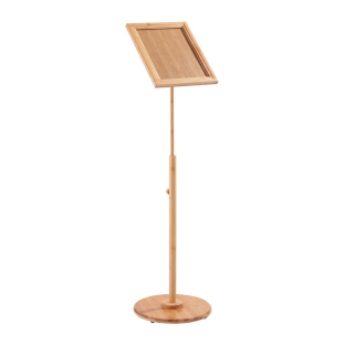 Regulowany stojak informacyjny BAMBOO w formacie A4 