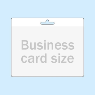 Etui PREMIUM na identyfikatory o rozmiarze karty kredytowej, z otworem typu euro 