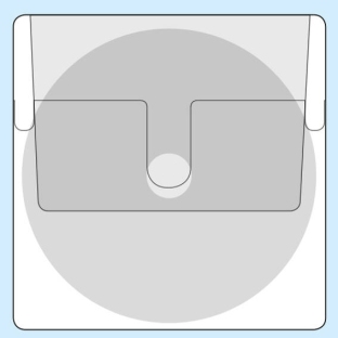 Kieszonki na CD, samoprzylepne, kwadratowe, z wkładaną klapką 