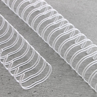 Spirale zamykane 3:1, A5 9,5 mm (3/8") | biały